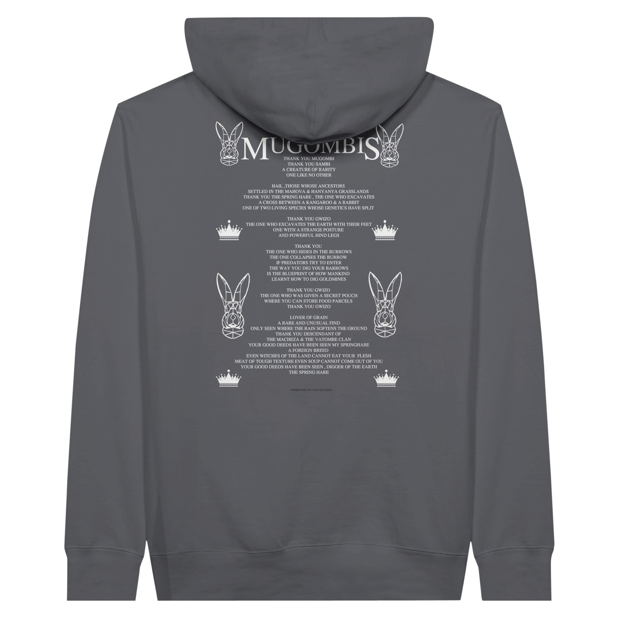 Mugombi / Nhinga Totem Unisex Pullover Hoodie